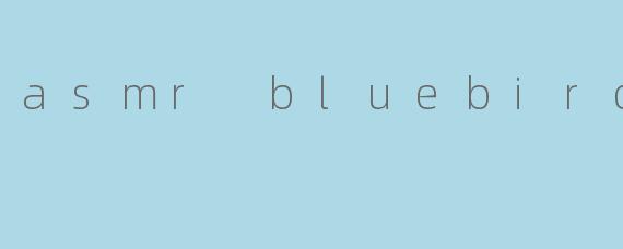asmr bluebird